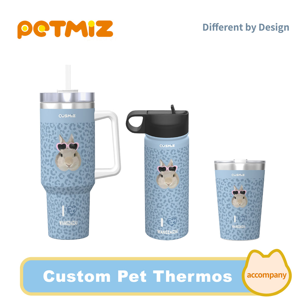 PETMIZ Pet Portrait Stainless-Steel Insulated Cup