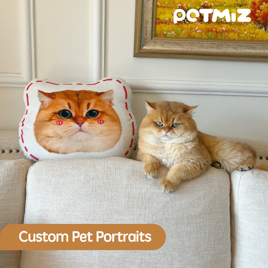 PETMIZ Pet Portrait Pillow