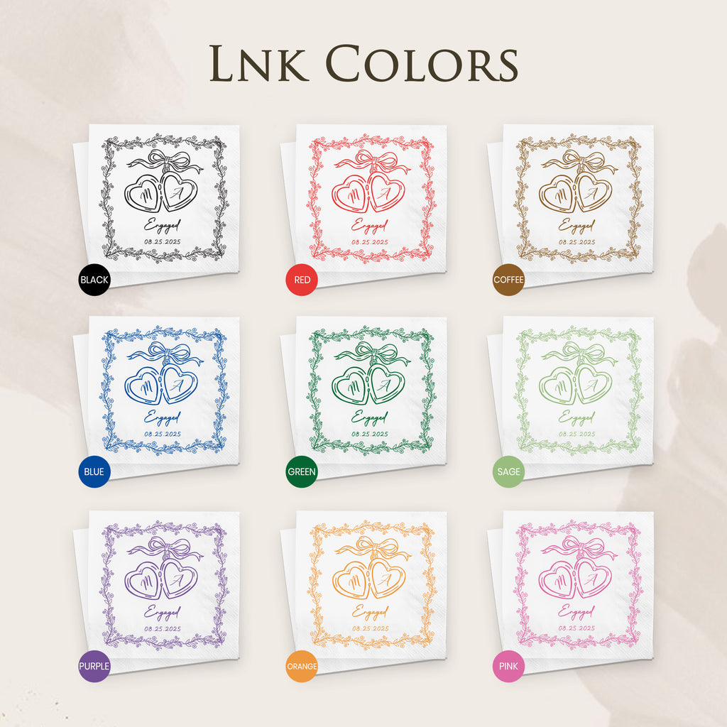 Flamora 100Pcs Custom Napkins