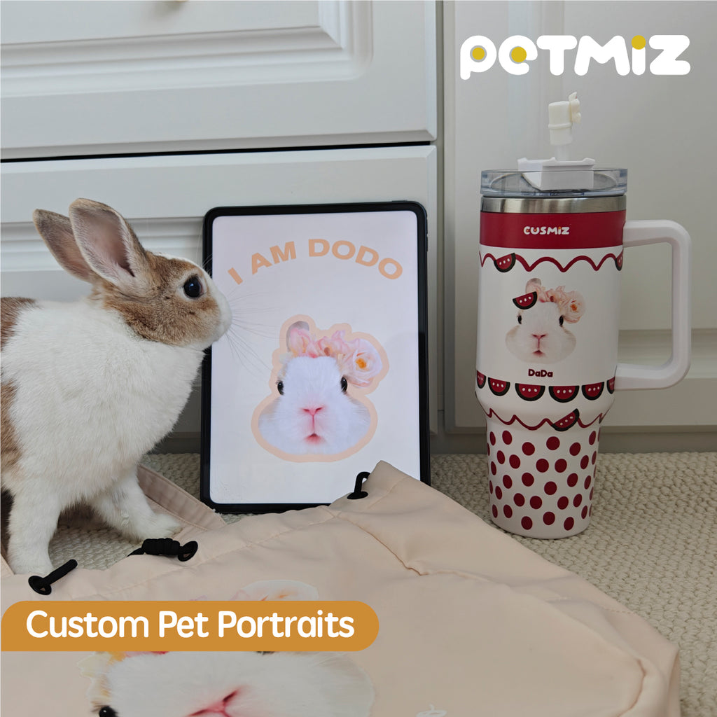 PETMIZ Pet Portrait Stainless-Steel Insulated Cup