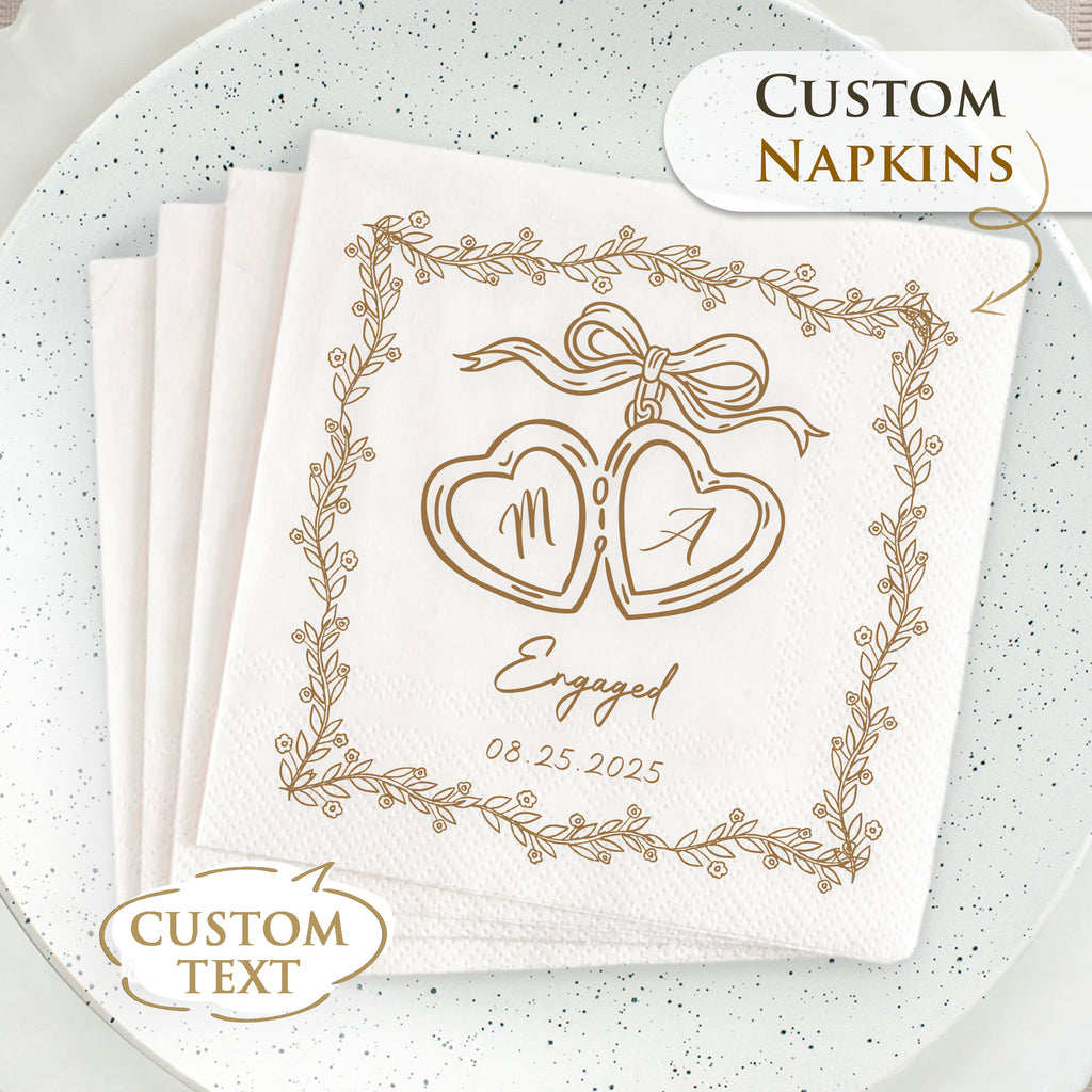 Flamora 100Pcs Custom Napkins