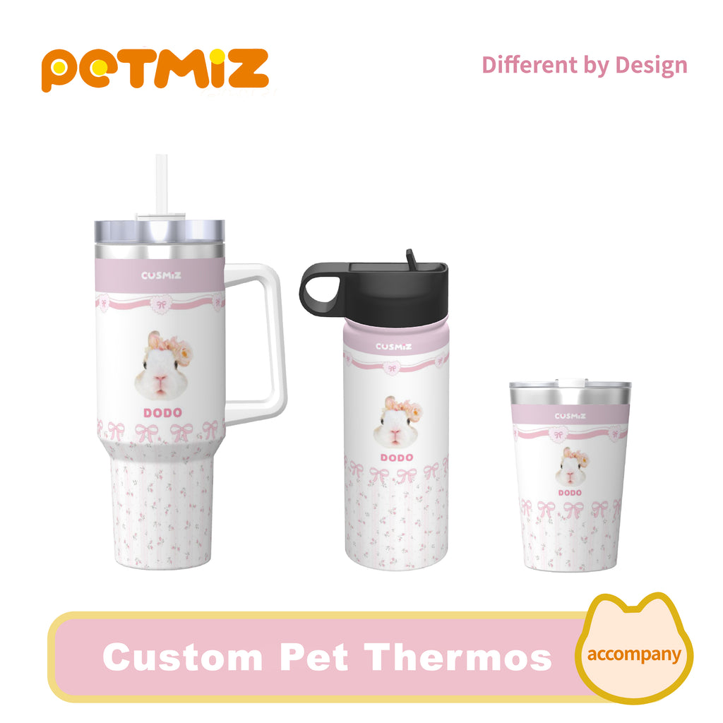 PETMIZ Pet Portrait Stainless-Steel Insulated Cup