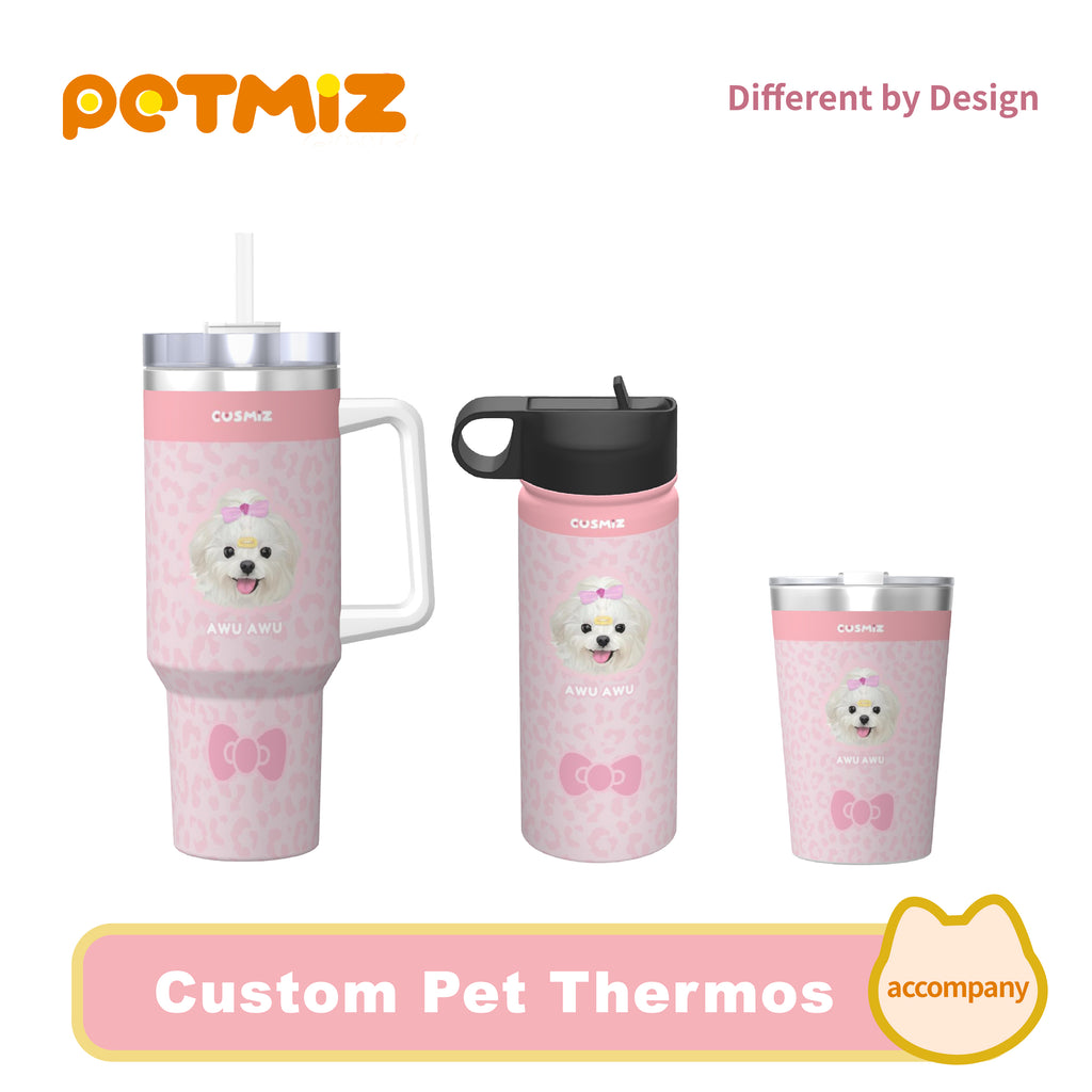 PETMIZ Pet Portrait Stainless-Steel Insulated Cup