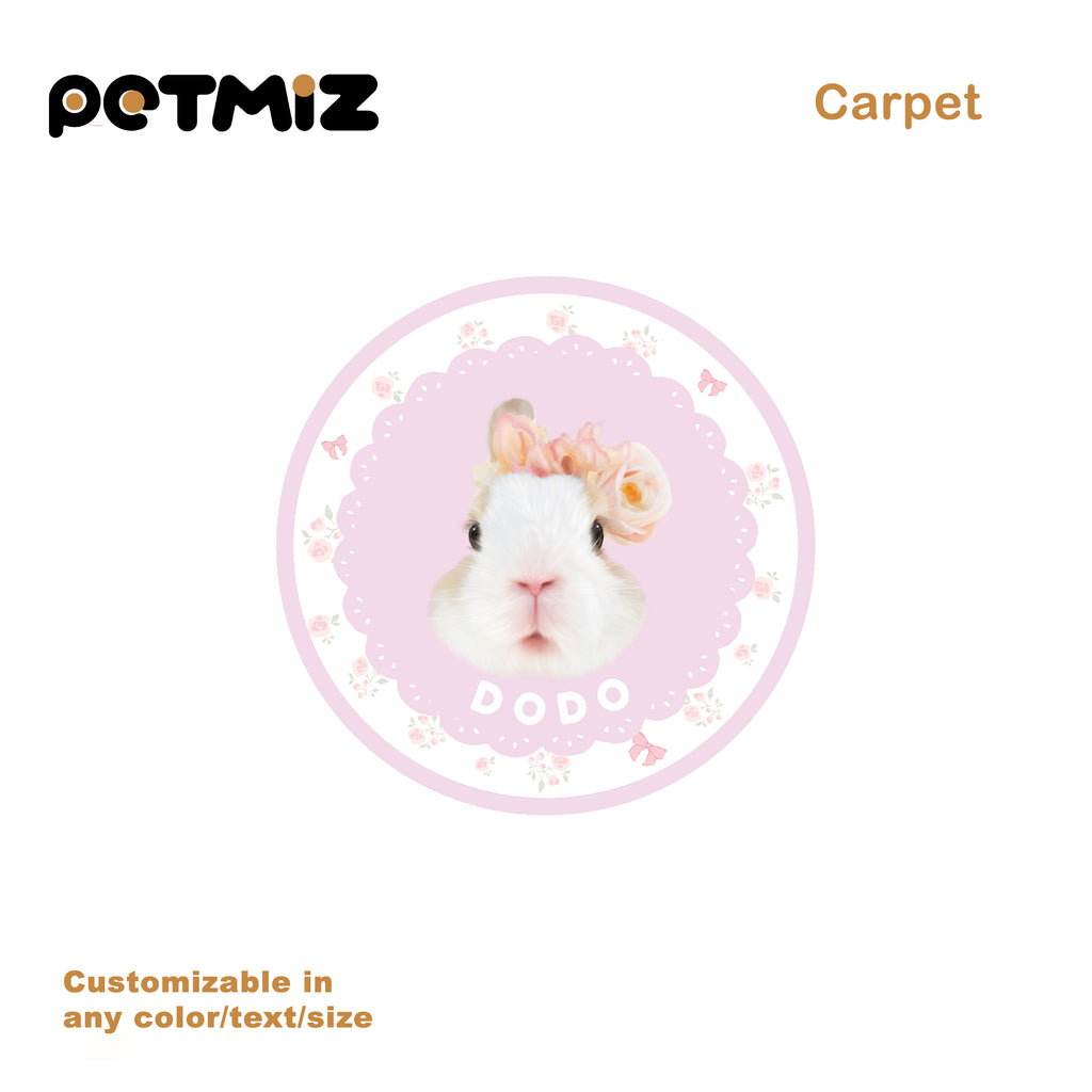 PETMIZ Pet Portrait Dopamine Custom Carpet
