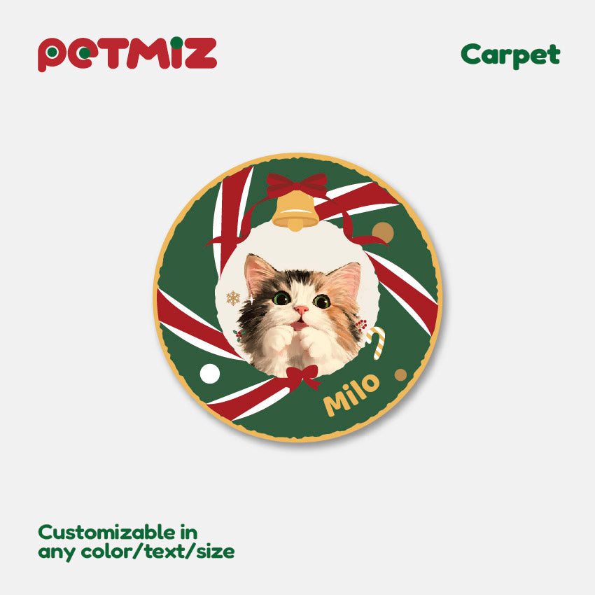 PETMIZ Pet Portrait Dopamine Custom Carpet