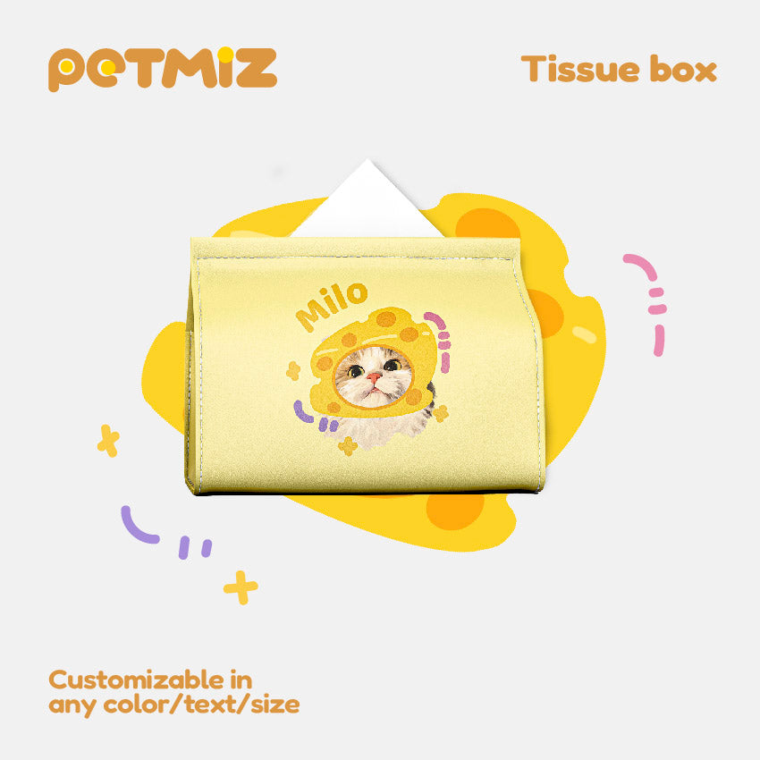 PETMIZ Pet Portrait Tissue Box