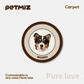 PETMIZ Pet Portrait Dopamine Custom Carpet